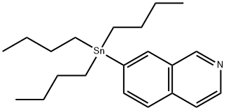 7-(Tributylstannyl)isoquinoline,1161975-56-9,结构式