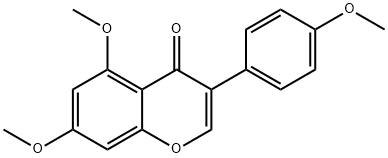 GENISTEIN TRIMETHYL ETHER Struktur