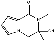 Pyrrolo[1,2-a]pyrazin-1(2H)-one, 3,4-dihydro-3-hydroxy-2,3-dimethyl- (9CI) Structure