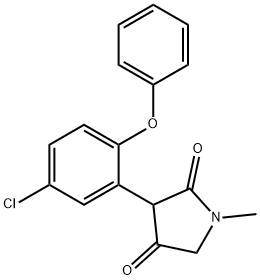 1162120-35-5 3-(5-氯-2-苯氧基苯基)-1-甲基-2,4-吡咯烷二酮