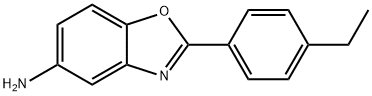2-(4-ETHYL-PHENYL)-BENZOOXAZOL-5-YLAMINE Struktur