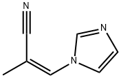 2-Propenenitrile,3-(1H-imidazol-1-yl)-2-methyl-,(Z)-(9CI) 结构式