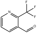 2-(トリフルオロメチル)ピリジン-3-カルバルデヒド 化学構造式