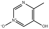 5-Pyrimidinol, 4-methyl-, 1-oxide (9CI) Struktur