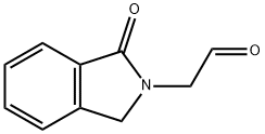 2-(1-氧代-2,3-二氢-1H-异吲哚-2-基)乙醛,1163250-37-0,结构式