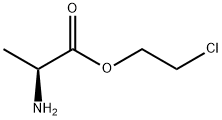 L-Alanine, 2-chloroethyl ester (9CI) Structure