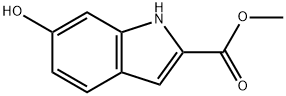 6-羟基-1H-吲哚-2-甲酸甲酯, 116350-38-0, 结构式
