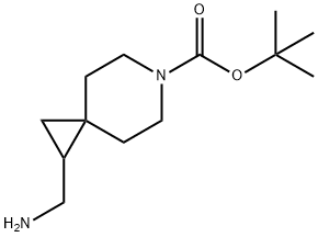 1-(氨基甲基)-6-氮杂螺[2.5]辛烷-6-羧酸叔丁酯, 1163729-53-0, 结构式