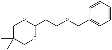 2-[2-(BENZYLOXY)ETHYL]-5,5-DIMETHYL-1,3-DIOXANE Structure