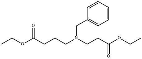 ethyl 4-(benzyl(3-ethoxy-3-oxopropyl)aMino)butanoate,1164-14-3,结构式