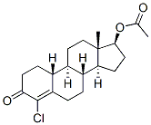 4-chloro-17beta-hydroxyestr-4-en-3-one 17-acetate|