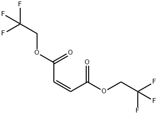 双(2,2,2-三氟乙烷基)马来酸酯, 116401-64-0, 结构式