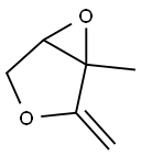 3,6-Dioxabicyclo[3.1.0]hexane,  1-methyl-2-methylene-  (9CI) Structure