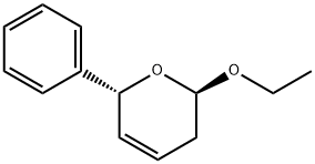 2H-Pyran,2-ethoxy-3,6-dihydro-6-phenyl-,trans-(9CI) Structure