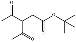 tert-Butyl 3-acetyl-4-oxopentanoate Structure