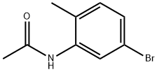 2-乙酰氨基-4-溴甲苯 结构式