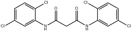 N,N'-双(2,5-二氯苯基)丙二酰胺,116476-54-1,结构式