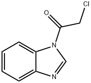 1H-Benzimidazole, 1-(chloroacetyl)- (9CI) 结构式