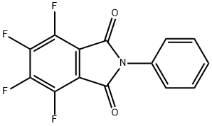 N-苯基四氟酞酰亚胺,116508-58-8,结构式