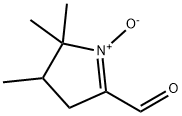2H-Pyrrole-5-carboxaldehyde, 3,4-dihydro-2,2,3-trimethyl-, 1-oxide (9CI) 化学構造式