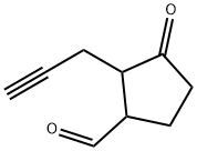 Cyclopentanecarboxaldehyde, 3-oxo-2-(2-propynyl)- (9CI) 结构式