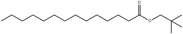 Tetradecanoic acid, 2,2-dimethylpropyl ester,116518-82-2,结构式