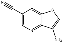 Thieno[3,2-b]pyridine-6-carbonitrile, 3-amino- (9CI)|3-氨基噻吩并[3,2-B]吡啶-6-甲腈