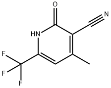 2-HYDROXY-4-METHYL-6-(TRIFLUOROMETHYL)NICOTINONITRILE 结构式