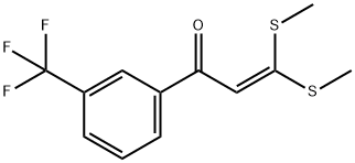 3,3-BIS-METHYLSULFANYL-1-(3-TRIFLUOROMETHYL-PHENYL)-PROPENONE Structure