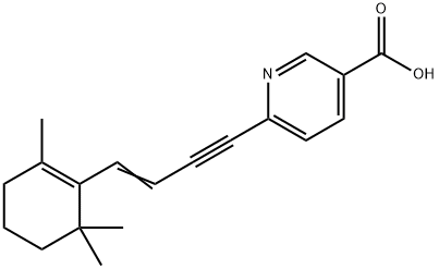 6-(4-(2,6,6-Trimethyl-1-cyclohexen-1-yl)-3-buten-1-ynyl)-3-pyridinecar boxylic acid|
