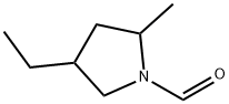 1-Pyrrolidinecarboxaldehyde, 4-ethyl-2-methyl- (9CI) Struktur