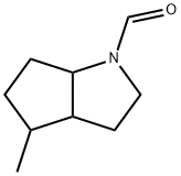 Cyclopenta[b]pyrrole-1(2H)-carboxaldehyde, hexahydro-4-methyl- (9CI) Structure
