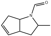 Cyclopenta[b]pyrrole-1(2H)-carboxaldehyde, 3,3a,6,6a-tetrahydro-2-methyl- (9CI) 结构式