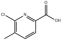 6-Chloro-5-Methylpyridine-2-carboxylic acid Structure