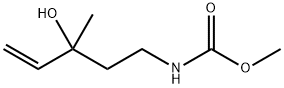 Carbamic  acid,  (3-hydroxy-3-methyl-4-pentenyl)-,  methyl  ester  (9CI) Structure