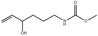 Carbamic  acid,  (4-hydroxy-5-hexenyl)-,  methyl  ester  (9CI) 结构式