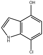 1H-Indol-4-ol, 7-chloro- Structure