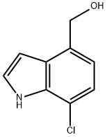 7-氯-4-羟甲基-吲哚,1167055-35-7,结构式