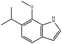 1H-Indole, 7-Methoxy-6-(1-Methylethyl)-,1167055-81-3,结构式