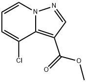 4-Chloro-Methyl pyrazolo[1,5-a]pyridine-3-carboxylate Structure