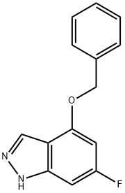 4-苄氧基-6-氟-吲唑, 1167056-42-9, 结构式