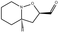 2H-Isoxazolo[2,3-a]pyridine-2-carboxaldehyde, hexahydro-, trans- (9CI) Structure