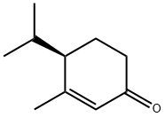2-Cyclohexen-1-one,3-methyl-4-(1-methylethyl)-,(4R)-(9CI) 化学構造式