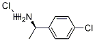 (R)-1-(4-クロロフェニル)エタンアミン塩酸塩 化学構造式