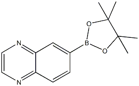 Quinoxaline-6-boronic acid, pinacol ester Struktur