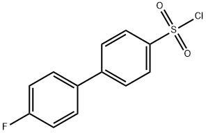 4'-FLUORO[1,1'-BIPHENYL]-4-SULFONYL CHLORIDE Struktur