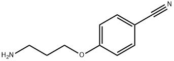 4-(3-氨基丙氧基)苯腈,116753-55-0,结构式