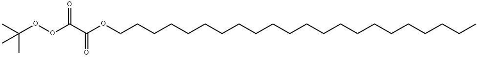 O,O-tert-ブチル-O-ドコシルモノパーオキシオキサレート 化学構造式