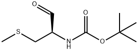 (R)-叔丁基(1-(甲硫基)-3-氧代丙-2-基)氨基甲酸酯,116754-91-7,结构式