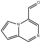 Pyrrolo[1,2-a]pyrazine-4-carboxaldehyde (9CI) 化学構造式